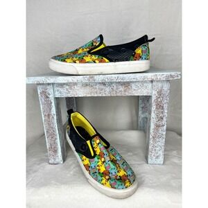 Pokemon Kids Slip On‎ Shoes Sneakers Size 6 Multi Color Pikachu Charmander